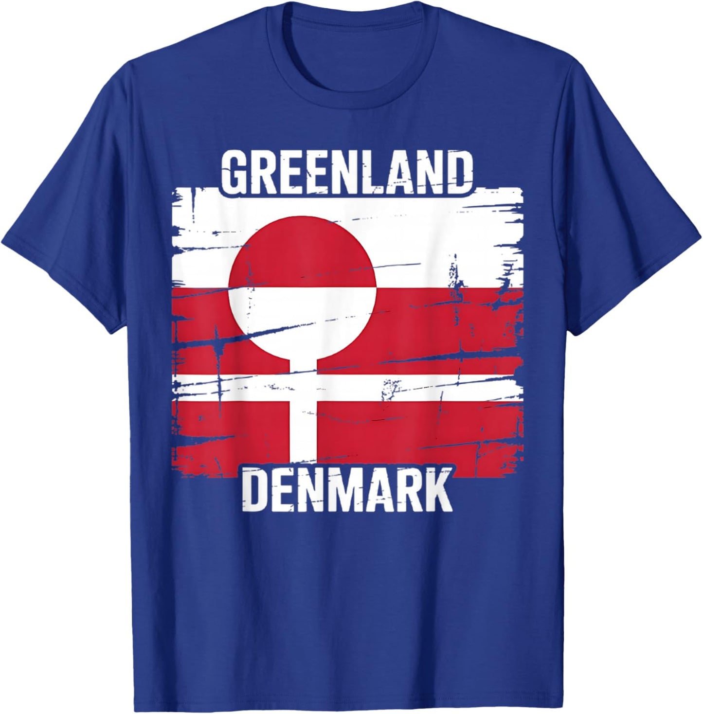 Greenland Denmark Flag United Stand Together Support Freedom T-Shirt - T-Shirt | Royal