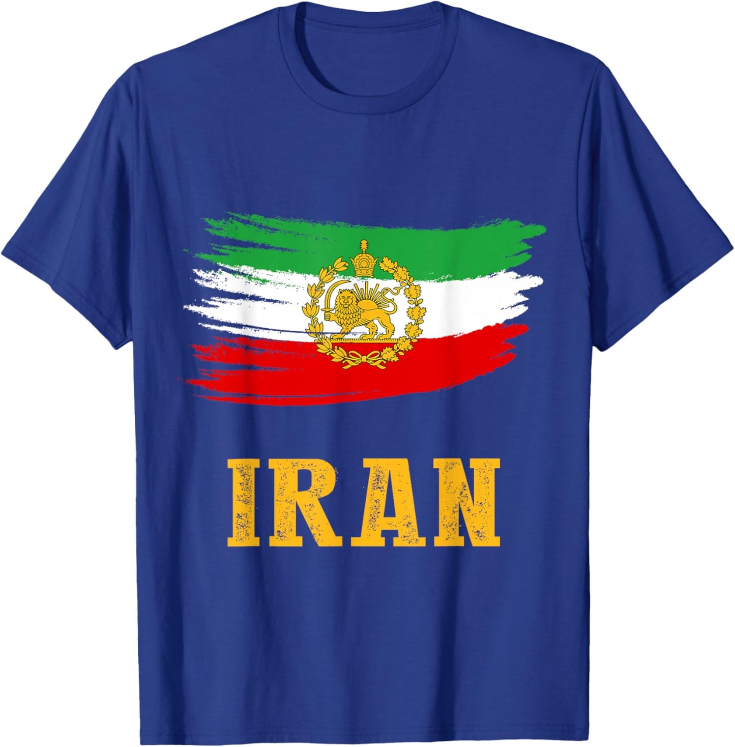 Iran Lion Sun Flag,Iran,Persian,Shir o Khorshid T-Shirt - T-Shirt | Royal