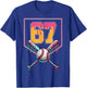 67 Ice Cream Drip Meme Six Seven Gen Alpha Slang Mason Meme T-Shirt - T-Shirt | Royal