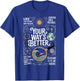 Your Way’s Better Bible Verse Jesus Way Faith Bless God T-Shirt - T-Shirt | Royal