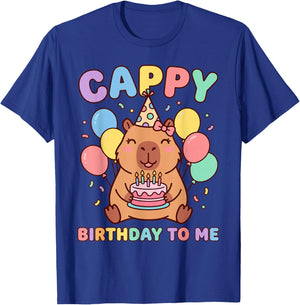 Cappy Birthday to Me Happy Birthday T-Shirt - T-Shirt | Royal