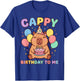Cappy Birthday to Me Happy Birthday T-Shirt - T-Shirt | Royal