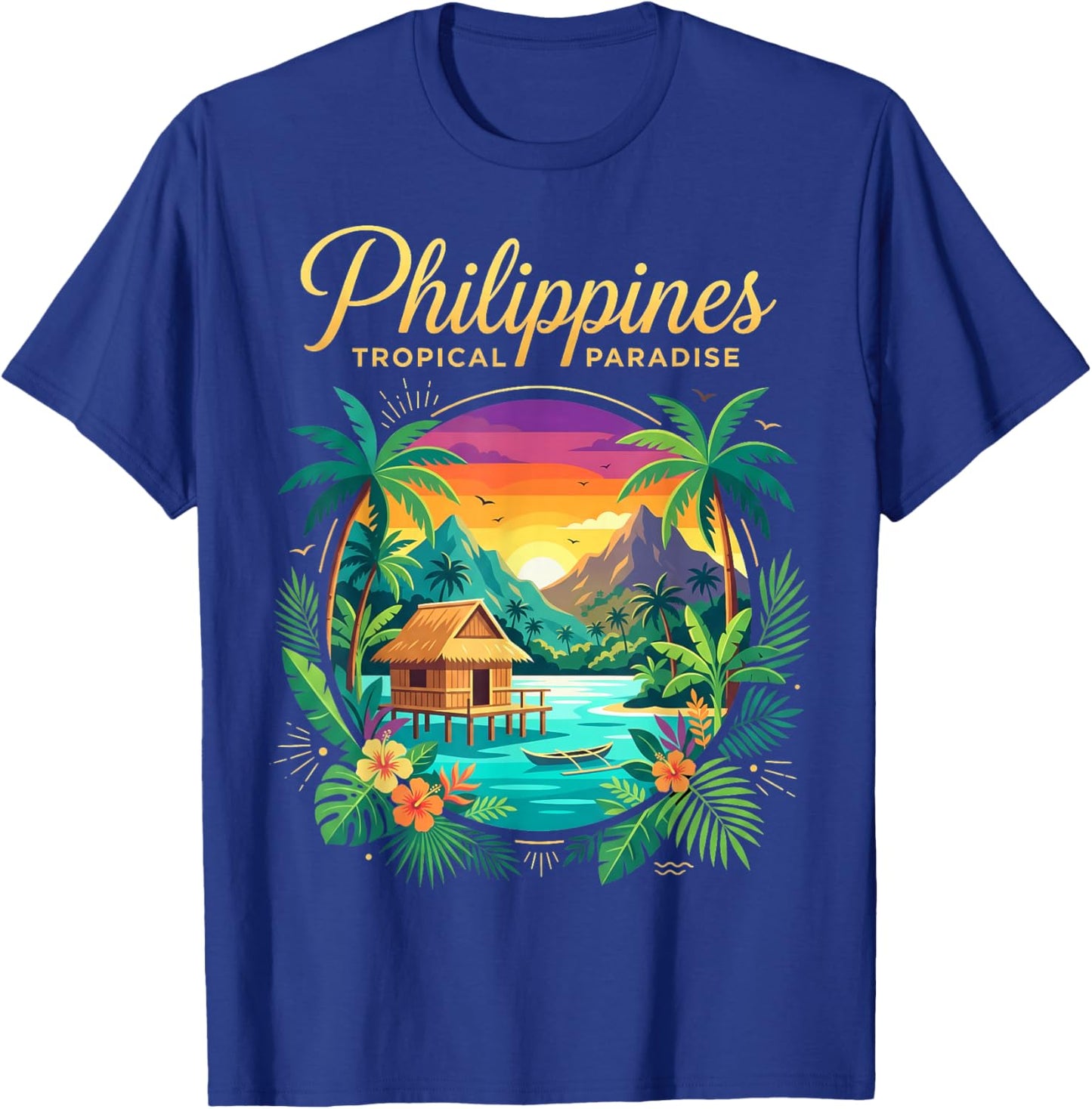 I Love Philippines Proud Pinoy Pinay Vacation Souvenir T-Shirt - T-Shirt | Royal