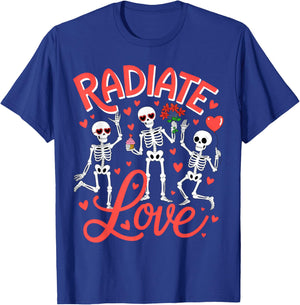 Radiate Love Valentine T-Shirt - T-Shirt | Royal