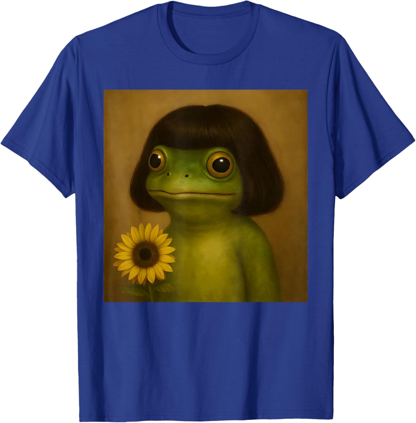 Funny Frog Bob Haircut Meme Women Kids T-Shirt - T-Shirt | Royal