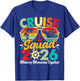 Cruise Squad 2026 Summer Vacation Matching Family Vintage T-Shirt - T-Shirt | Royal
