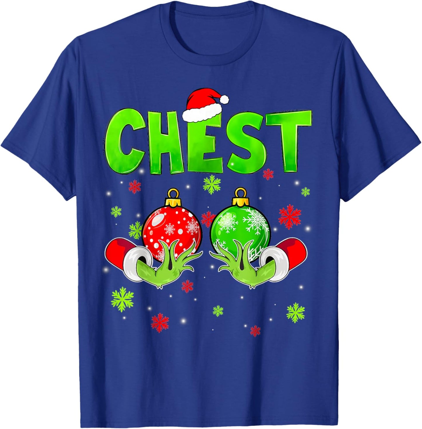Chest Nuts Matching Chestnuts Xmas Christmas Couples Women T-Shirt - T-Shirt | Royal