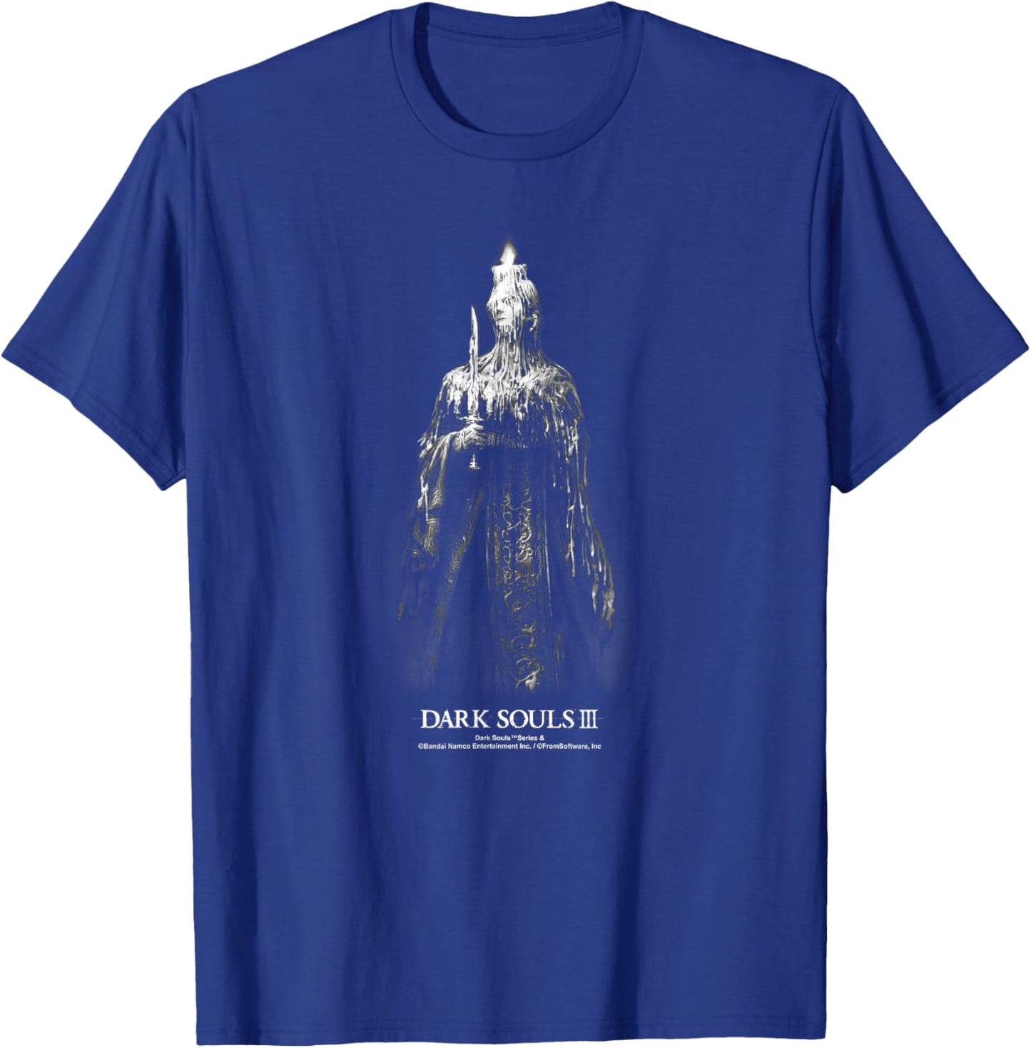 Dark Souls III Wax of The Dead Statue Video Game T-Shirt - T-Shirt | Royal