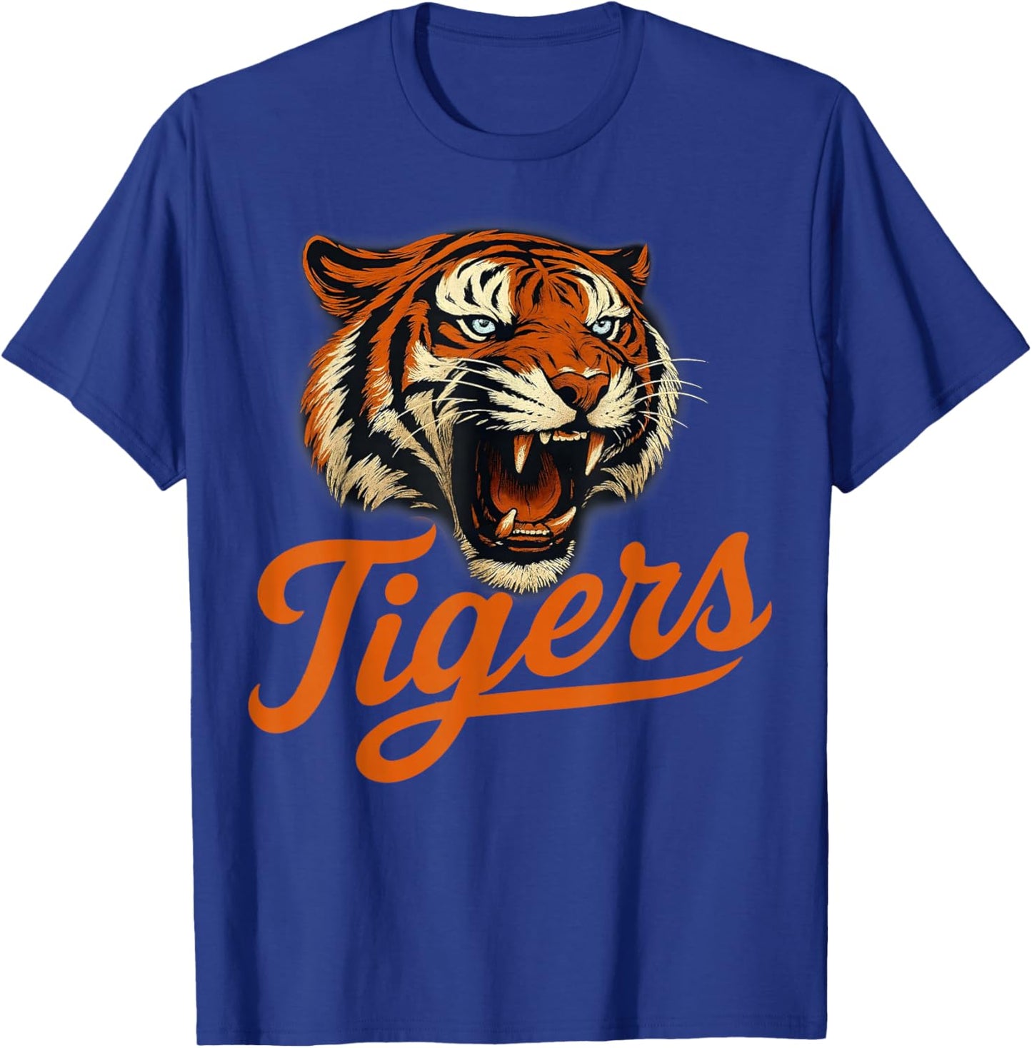 Vintage Tiger Name Animal Graphic Gift Women Kids T-Shirt - T-Shirt | Royal