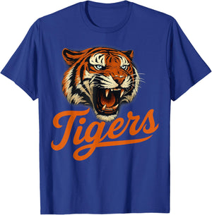 Vintage Tiger Name Animal Graphic Gift Women Kids T-Shirt - T-Shirt | Royal