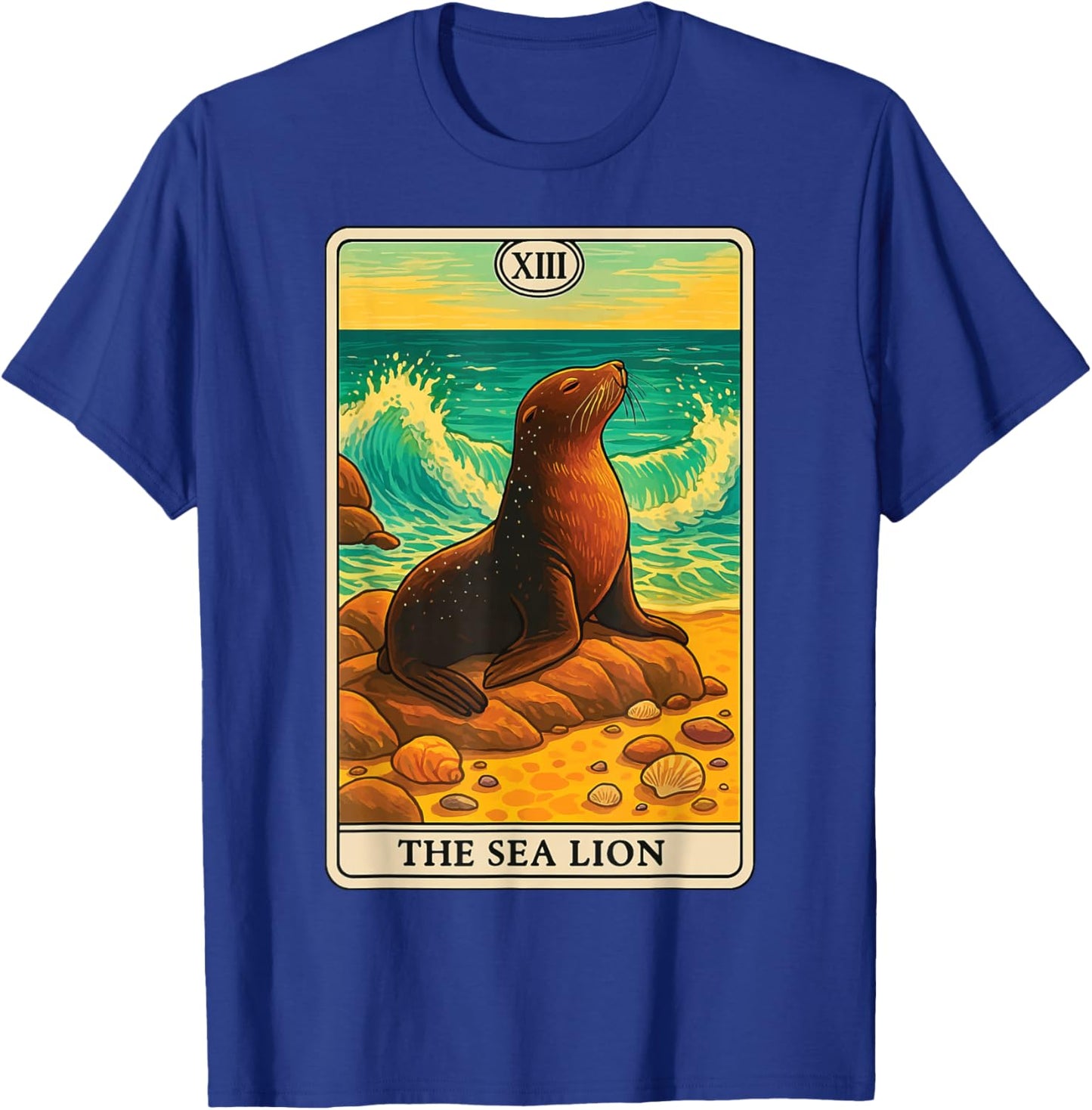 The Sea Lion Tarot Card T-Shirt - T-Shirt | Royal