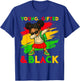 Black History Month Young Gifted & Black Cute Dabbing Girls T-Shirt - T-Shirt | Royal