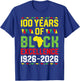 100 Years of Black Excellence Centennial Black History Month T-Shirt - T-Shirt | Royal