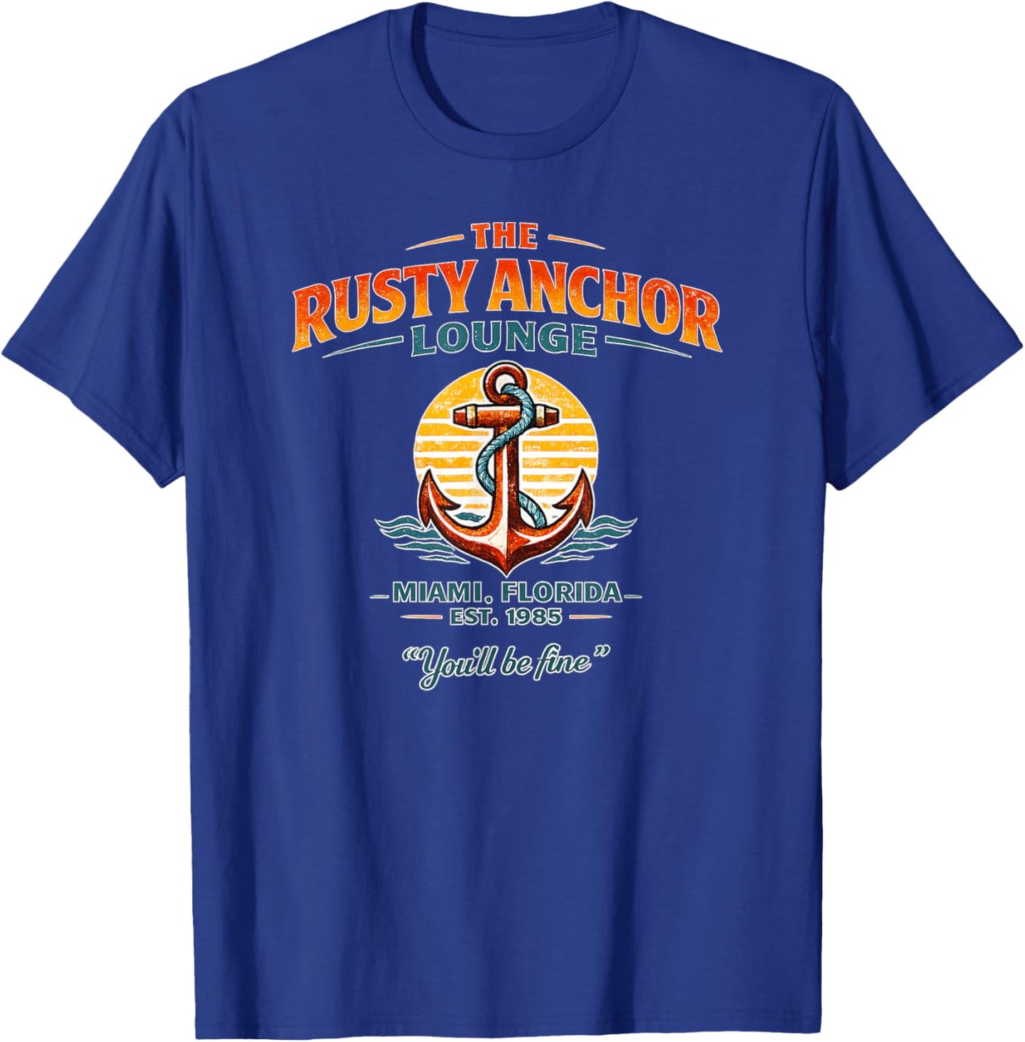 The Rusty Anchor T-Shirt - T-Shirt | Royal
