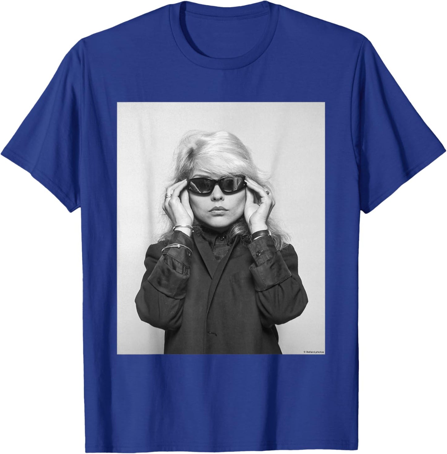 Blondie Debbie Harry New Wave Pop Singer by Allan Ballard T-Shirt - T-Shirt | Royal