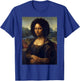 Black Mona Lisa African American Black History Month T-Shirt - T-Shirt | Royal