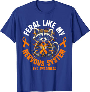 Functional Neurological Disorder Funny FND Warrior T-Shirt - T-Shirt | Royal