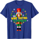 Xmas Wine Tasting Matching Group Christmas Joyful Nutcracker T-Shirt - T-Shirt | Royal