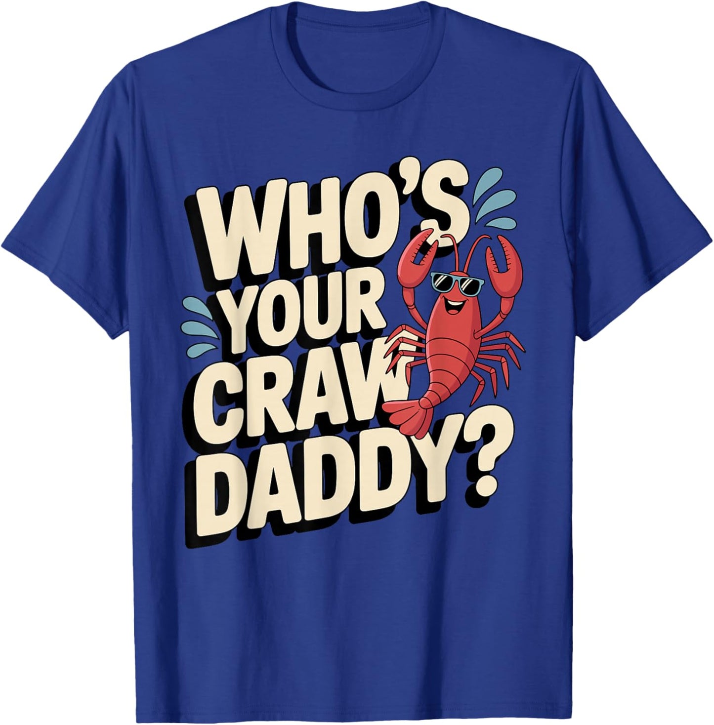 Crawfish Art Women Kids Crawfish Boil Crawfish Lover T-Shirt - T-Shirt | Royal