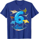 Stingray 6th Birthday Party 6 Years Old Birthday Stingray T-Shirt - T-Shirt | Royal