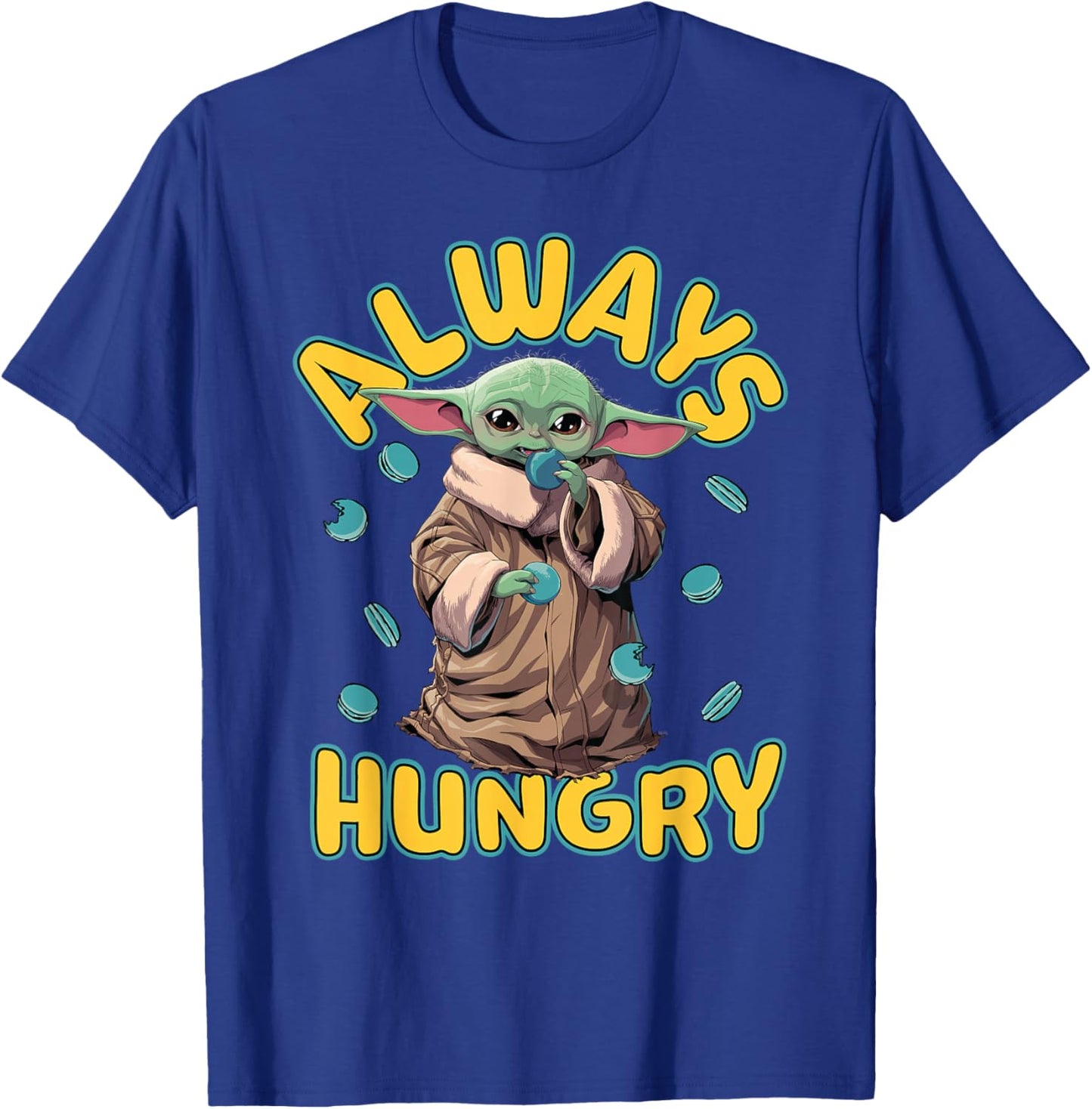 Star Wars: The Mandalorian and Grogu Movie Always Hungry T-Shirt - T-Shirt | Royal