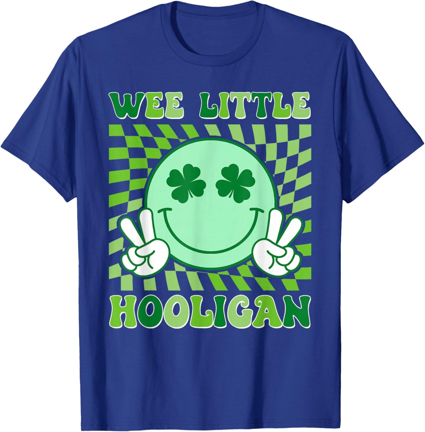 Wee Little Hooligan Funny St Patrick's Day Kids Boys Girls T-Shirt - T-Shirt | Royal