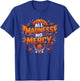 All Madness No Mercy Funny Basketball Ball Hoop Slam Dunk T-Shirt - T-Shirt | Royal