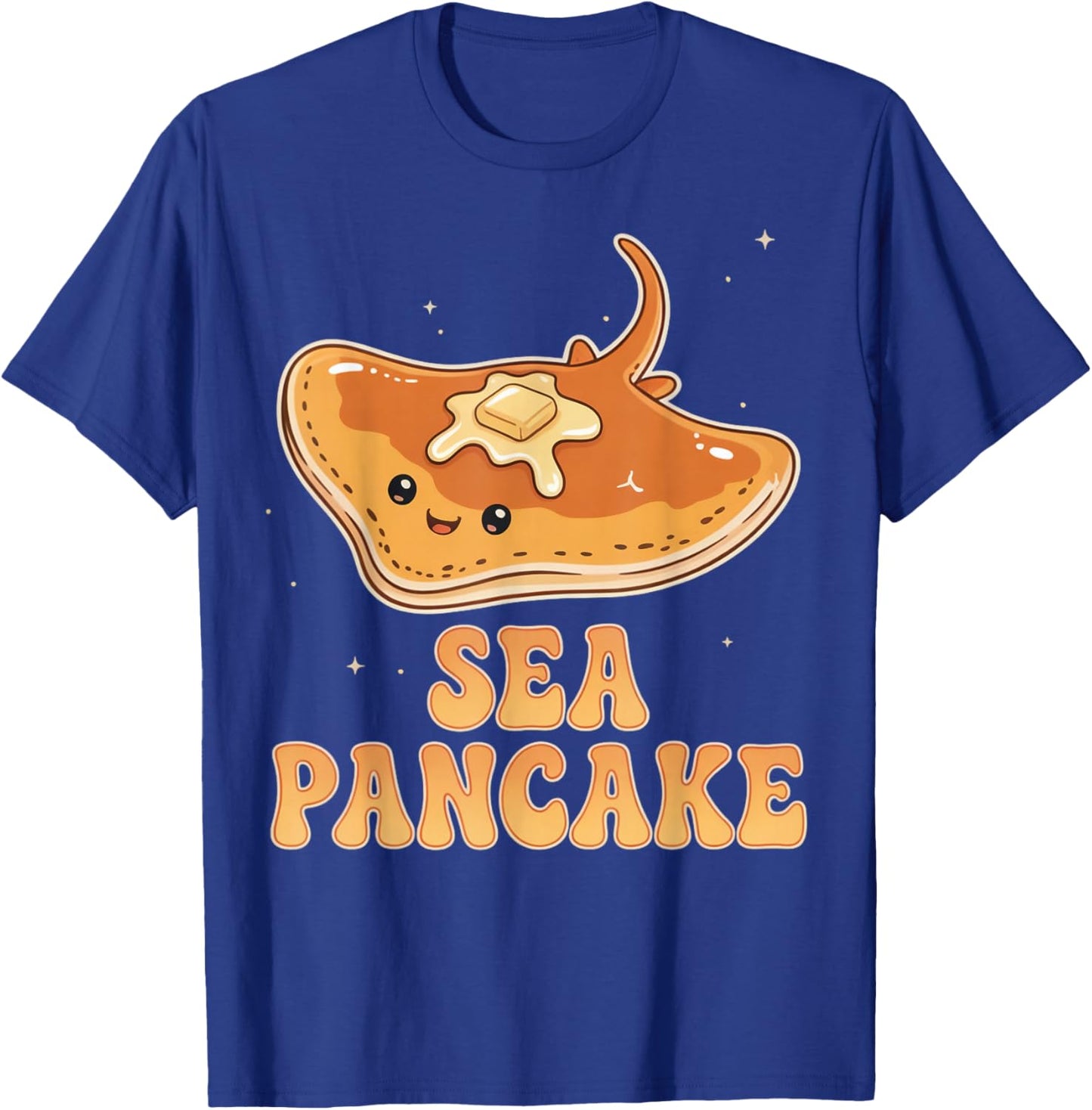 Sea Pancake Stingray Sea Ocean Stingray Animal Manta Ray T-Shirt - T-Shirt | Royal