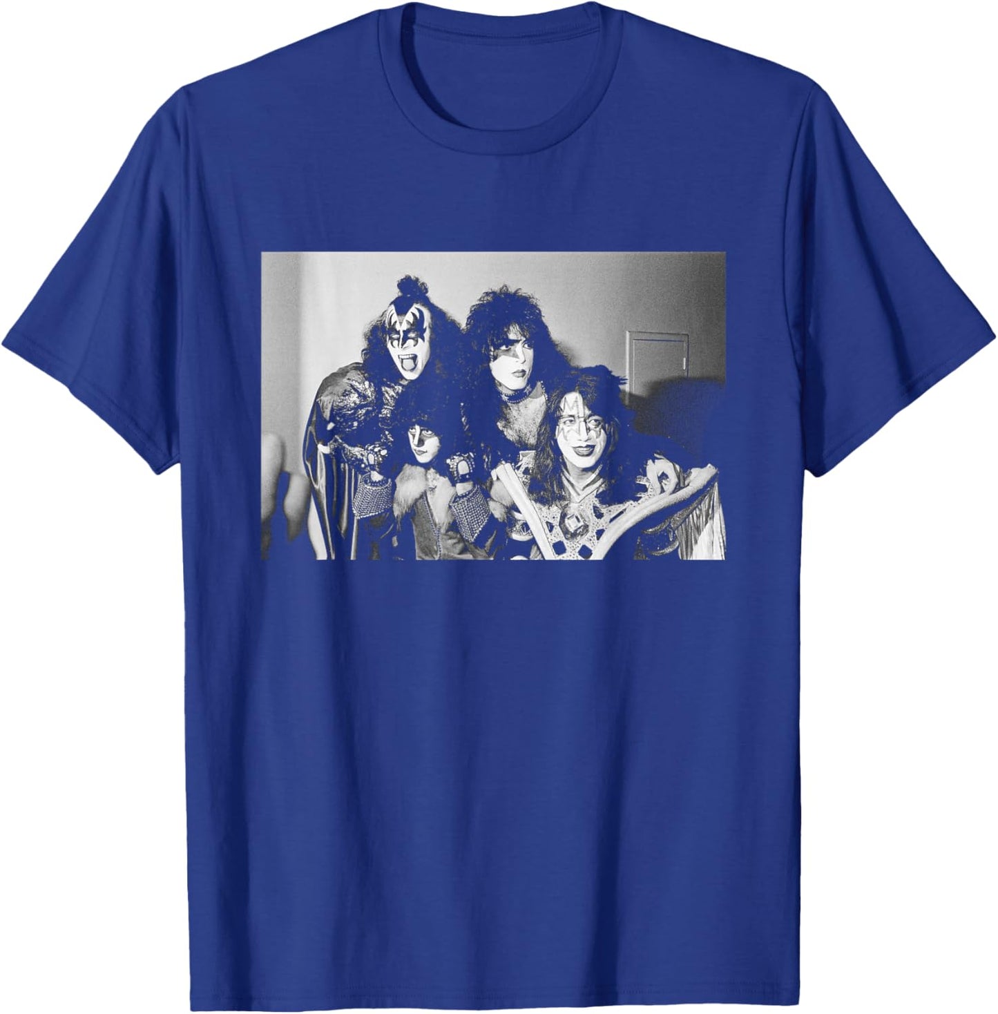Gene Simmons Band KISS Photo Unmasked Tour 1980 T-Shirt - T-Shirt | Royal