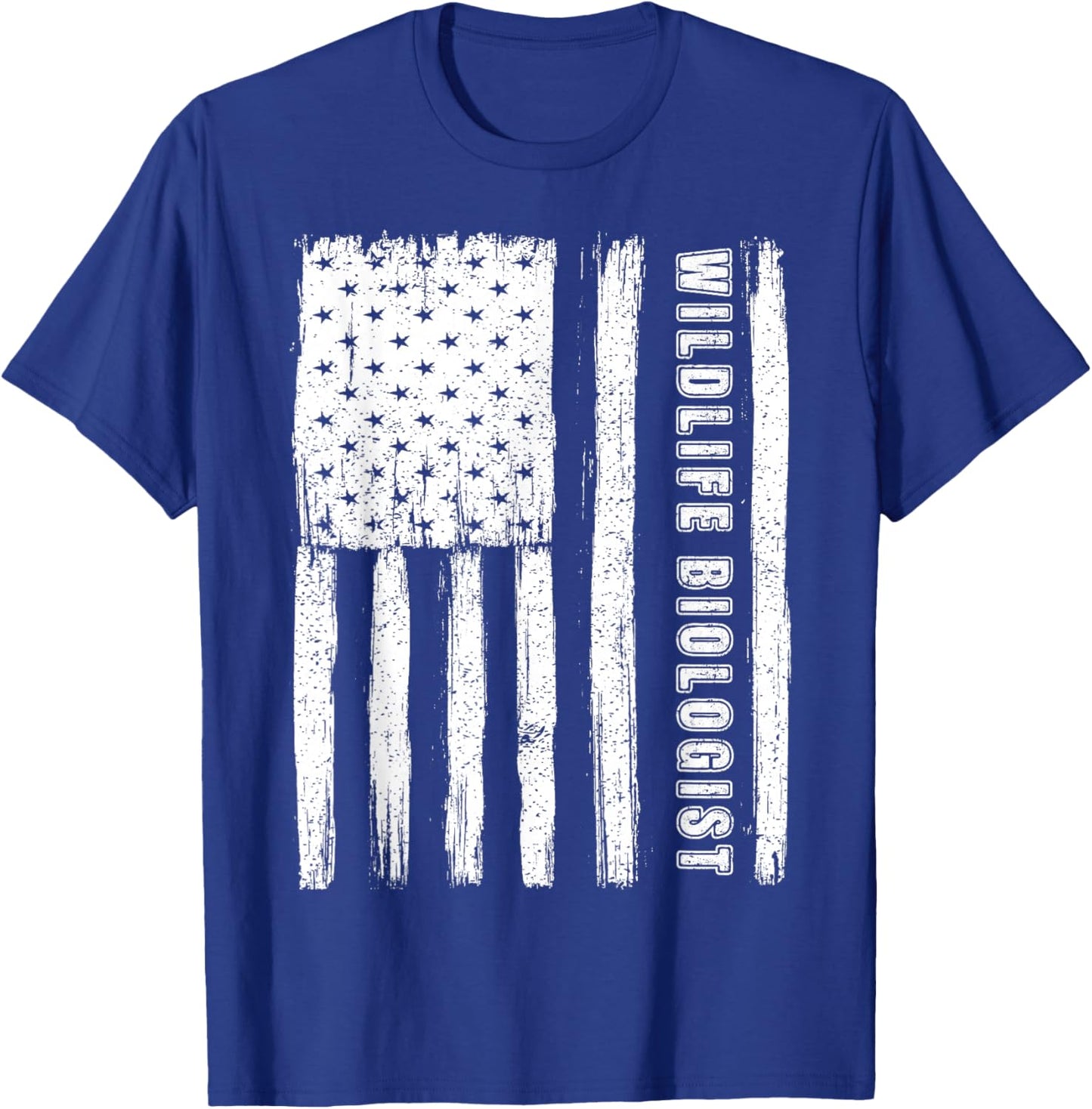 Fourth of July Shirts Funny Wildlife Biologist T-Shirt - T-Shirt | Royal