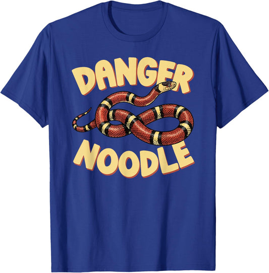 Danger Noodle Milk Snake Owner Milk Snake Lover Milk Snakes T-Shirt - T-Shirt | Royal
