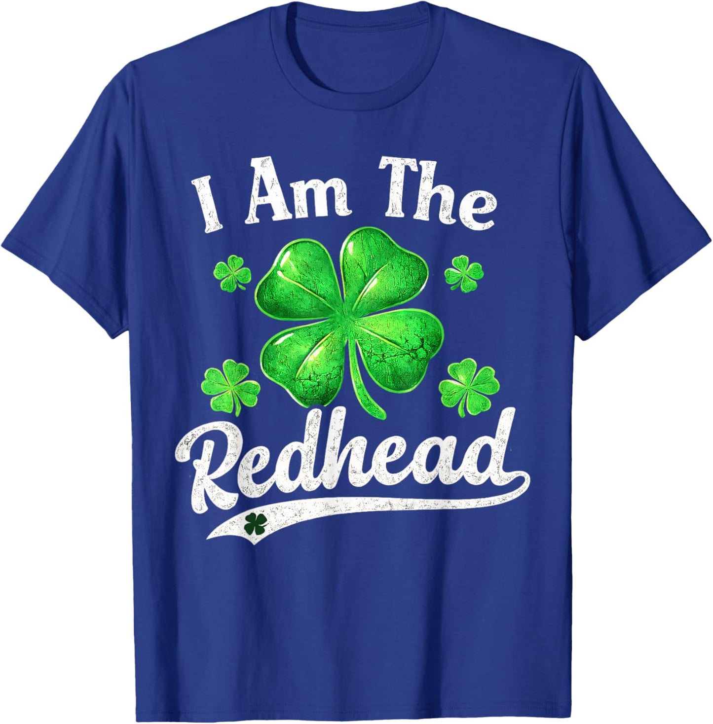 I Am The Redhead Dibs on The Redhead Funny St Patricks Day T-Shirt - T-Shirt | Royal