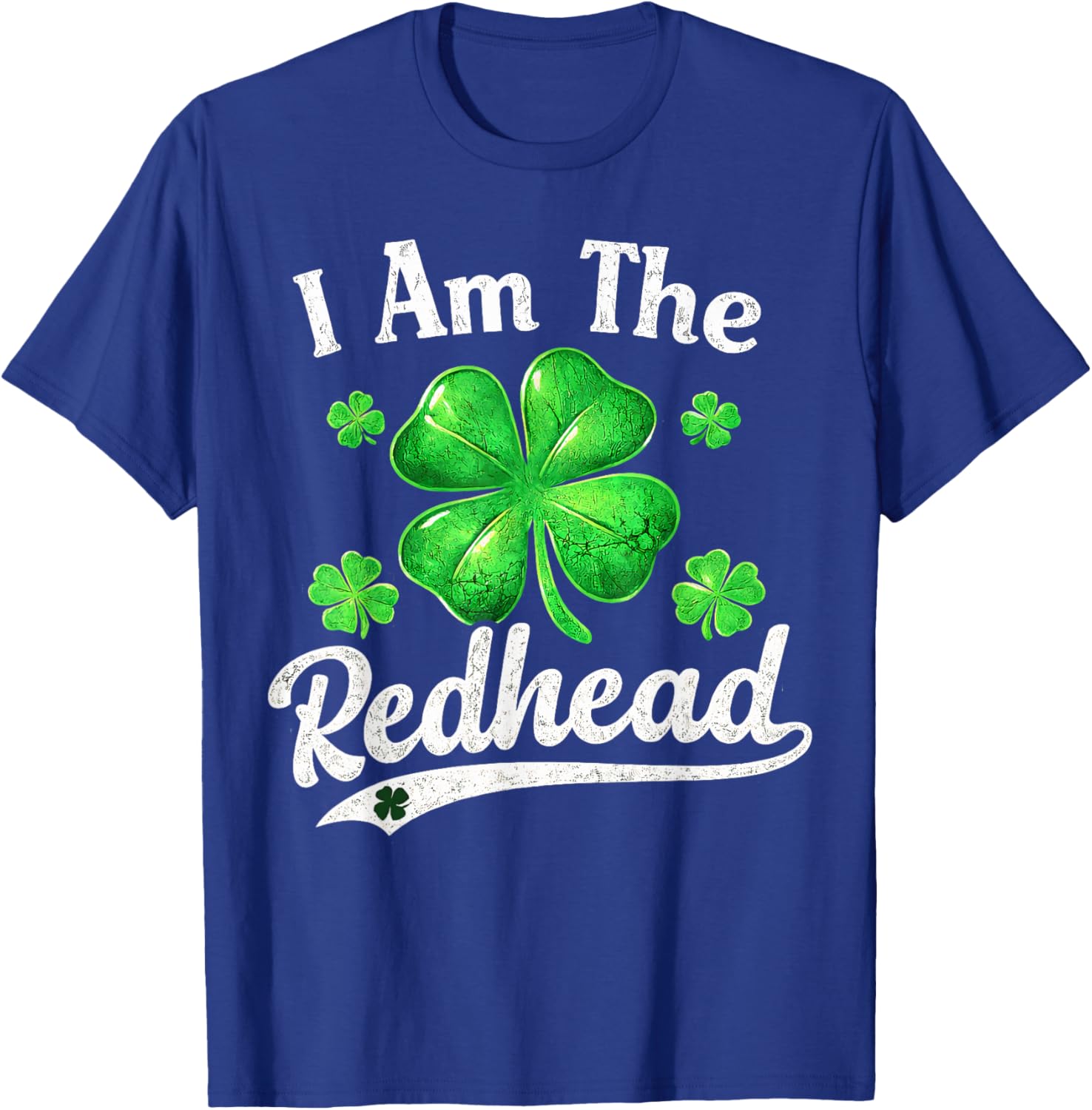 I Am The Redhead Dibs on The Redhead Funny St Patricks Day T-Shirt - T-Shirt | Royal