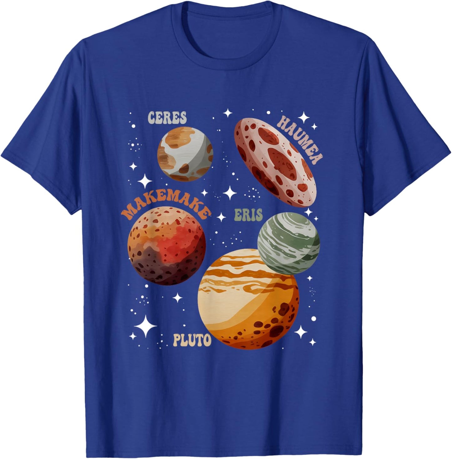 Haumea Space T-Shirt - T-Shirt | Royal