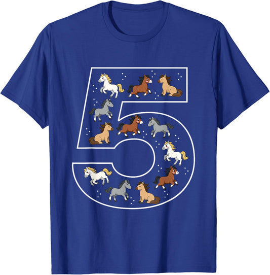 Equestrian T-Shirt - T-Shirt | Royal