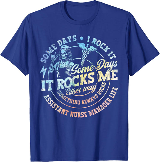 Assistant Nurse Manager T-Shirt - T-Shirt | Royal