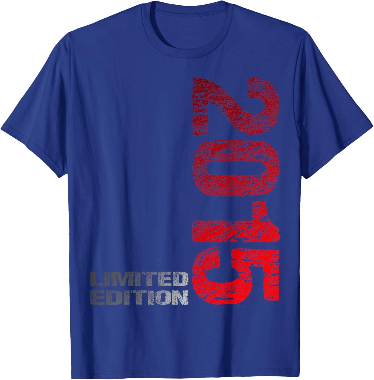 Limited Edition 2015 11th Birthday T-Shirt - T-Shirt | Royal