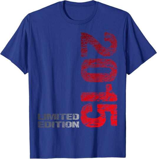 Limited Edition 2015 11th Birthday T-Shirt - T-Shirt | Royal