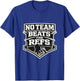 No Team Beats The Refs - Funny Sports Fan Humor T-Shirt - T-Shirt | Royal