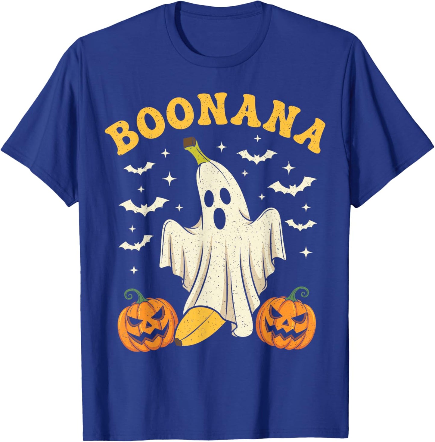 Funny Boonana Ghost Banana Halloween Costume Men Women Kids T-Shirt - T-Shirt | Royal