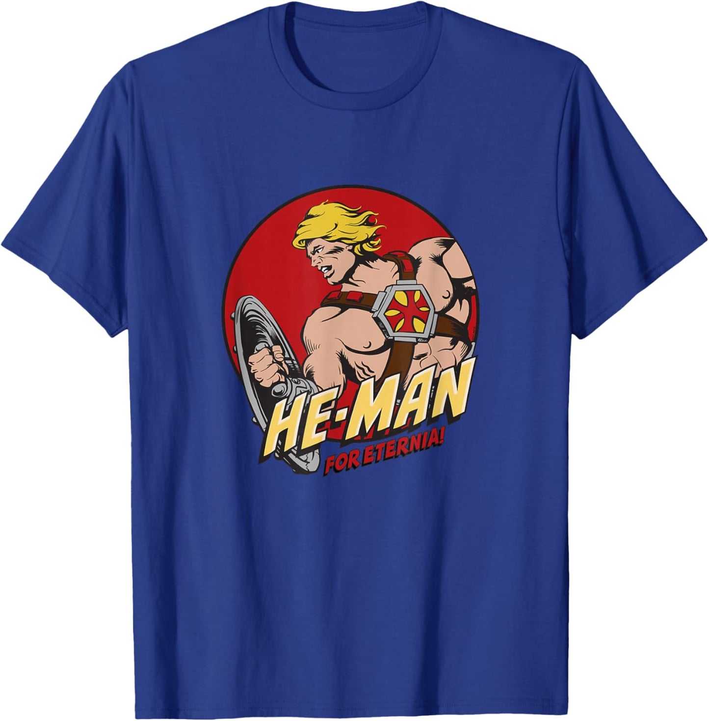 Masters of The Universe - Retro He-Man T-Shirt - T-Shirt | Royal
