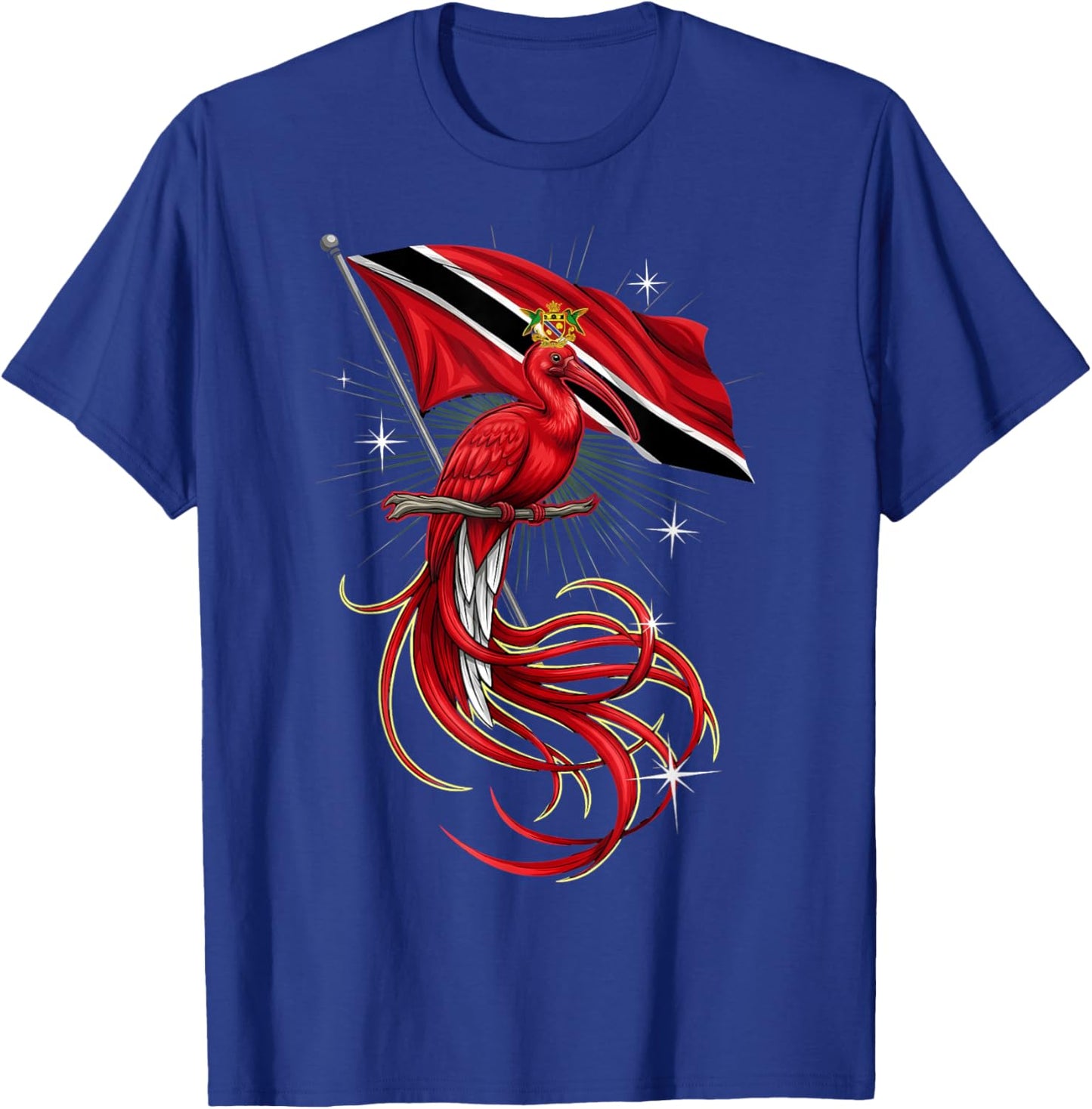 Trinidad and Tobago Flag Trini Flag Roots Trinidadian T-Shirt - T-Shirt | Royal