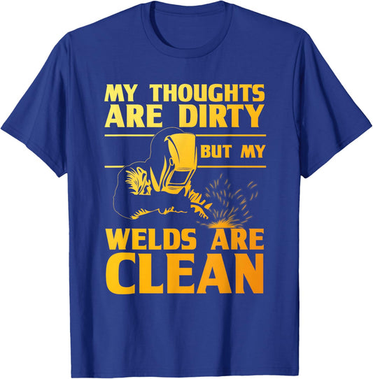 Unique Welding Design Women Weld Tool Welder Welding T-Shirt - T-Shirt | Royal
