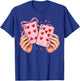 Playing Cards 6 7 of Hearts 67 Six Seven Bow Valentines Day T-Shirt - T-Shirt | Royal