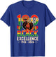 100 Years of Black 1926-2026 Proud Black History Afro Women T-Shirt - T-Shirt | Royal