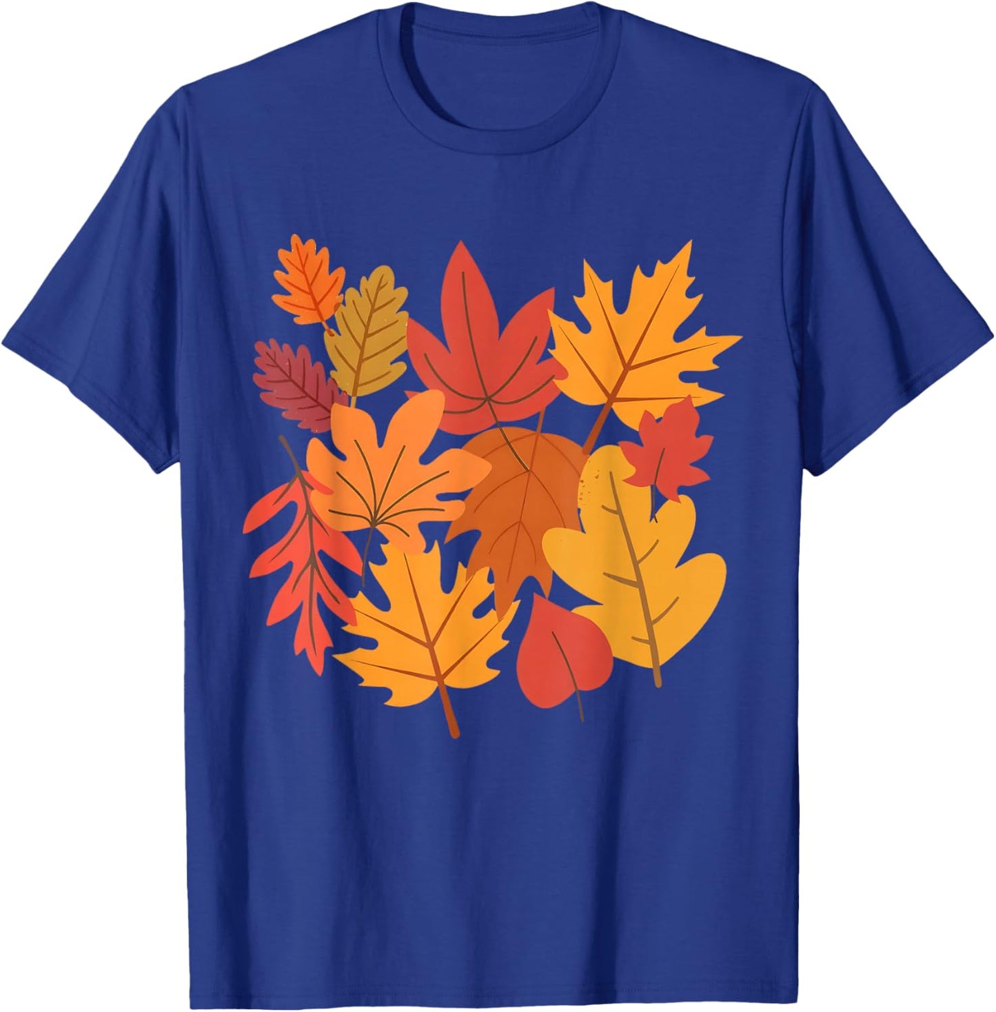 Funny Leaf Blower Fall Costume Couple Halloween Matching T-Shirt - T-Shirt | Royal