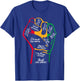 Inspiring Black Leaders Power Fist Hand Black History Month T-Shirt - T-Shirt | Royal