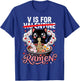V is for Ramen Kawaii Cat Anime Anti Valentines Day T-Shirt - T-Shirt | Royal