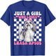 Just A Girl Who Loves Lhasa Apsos Lhasa Apso Dog Coquette T-Shirt - T-Shirt | Royal