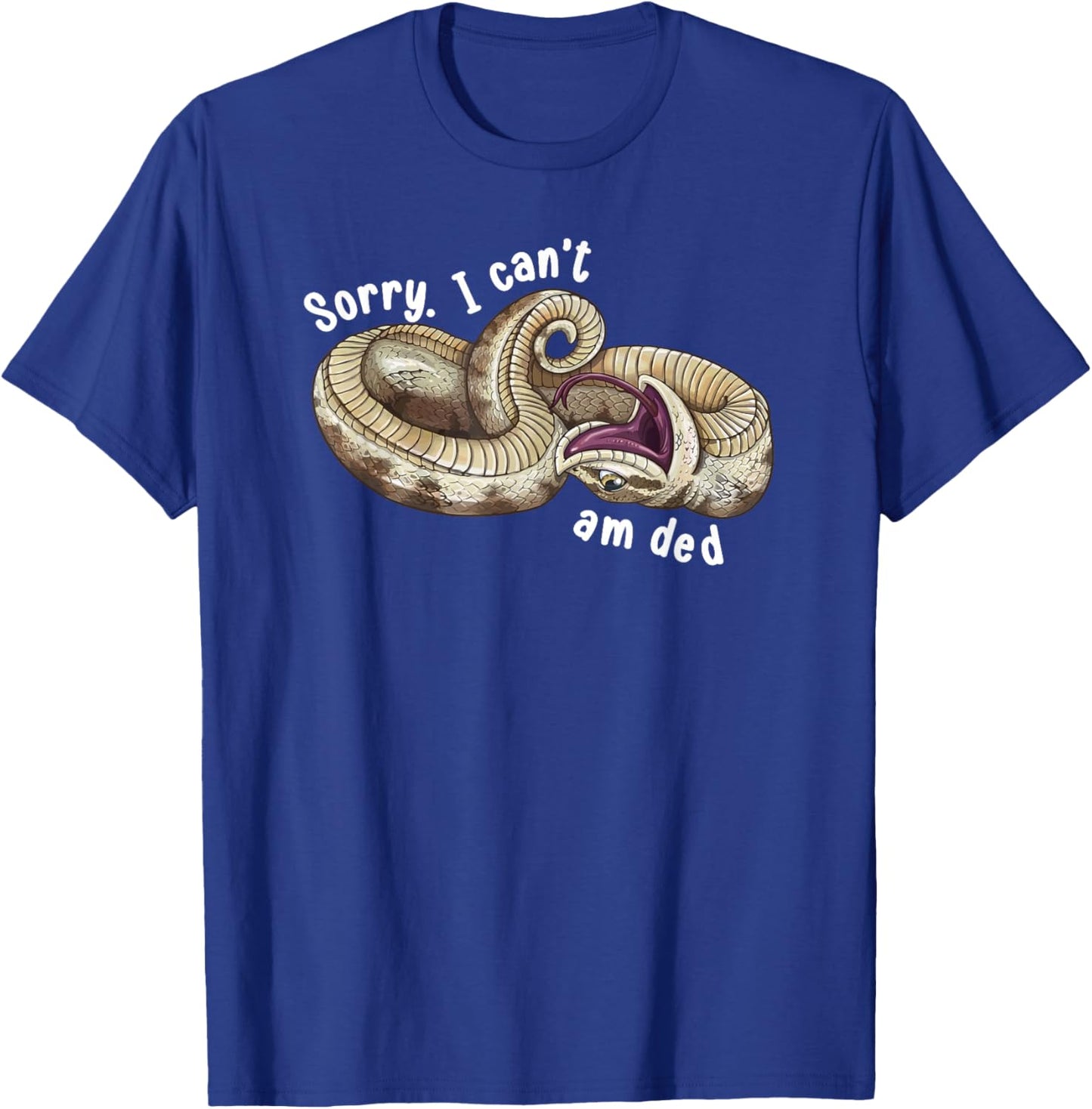 Funny Hognose Snake Owner Hognose Snake Lover T-Shirt - T-Shirt | Royal